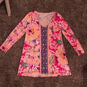 EUC Lilly Pulitzer Paradis Swing Dress size L